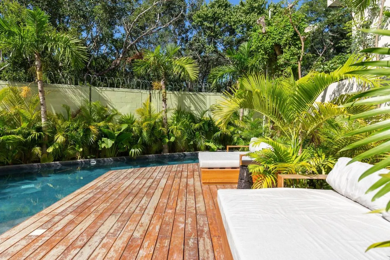 Luxury 2Br Apartment Aldea Zama With Private Rooftop Plunge Pool 24 7 Security In A Gated Community Tulum