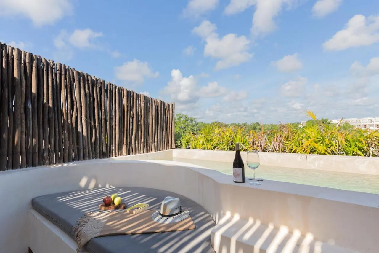 Luxury 2Br Apartment Aldea Zama With Private Rooftop Plunge Pool 24 7 Security In A Gated Community Tulum