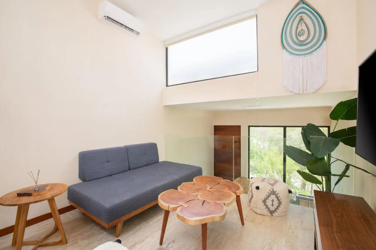 Luxury 2Br Apartment Aldea Zama With Private Rooftop Plunge Pool 24 7 Security In A Gated Community Tulum Mexikó