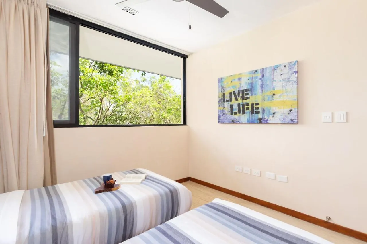 Luxury 2Br Apartment Aldea Zama With Private Rooftop Plunge Pool 24 7 Security In A Gated Community Tulum Mexikó
